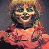 Annabelle Horror Movie paint by numbers