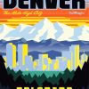 The Beautiful Denver Poster paint by numbers