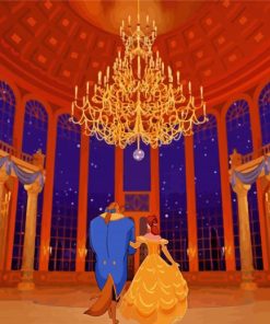 Disney Ballroom Dancers paint by numbers