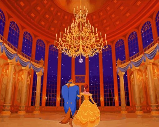 Disney Ballroom Dancers paint by numbers