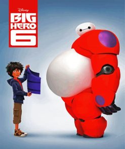 Disney Big Hero 6 paint by numbers