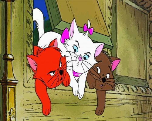 The Aristocats Disney paint by numbers