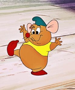 Disney Gus Mouse paint by numbers