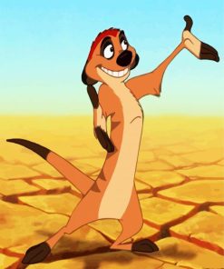 Timon Character paint by numbers