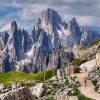 Aesthetics Dolomite Mountains paint by numbers