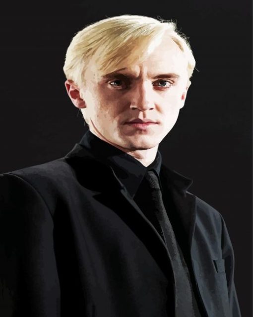 Draco Malfoy Character paint by numbers