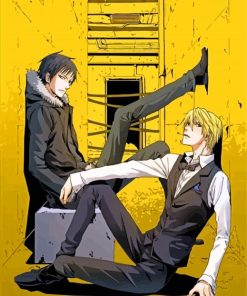 Izaya Orihara And Shizuo Heiwajima paint by numbers