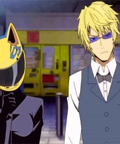 Shizuo Heiwajima And Celty Sturluson paint by numbers