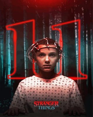 Stranger Things Character paint by numbers