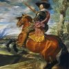 Equestrian Portrait Of The Count Duke Of Olivares paint by numbers