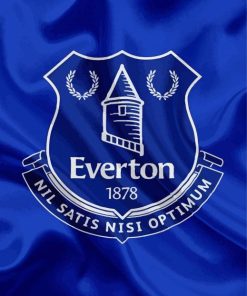 Everton Football Club Logo paint by numbers