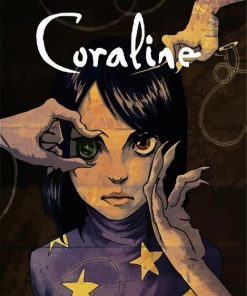 Fantasy Coraline Film paint by numbers