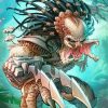 Fantasy Predator paint by numbers