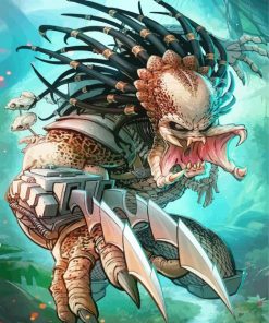 Fantasy Predator paint by numbers