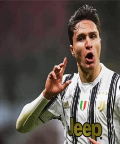 Federico Chiesa paint by numbers