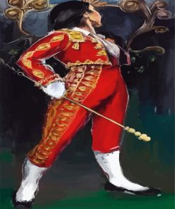 Female Matador paint by numbers