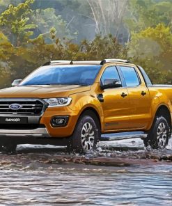 Ford Ranger River Utes paint by numbers