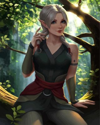 Fymryn Character paint by numbers