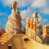 Gaudi Casa Mila Paint by numbers