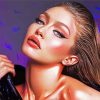 Beautiful Gigi Hadid Art paint by numbers