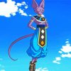 God Beerus Character paint by numbers