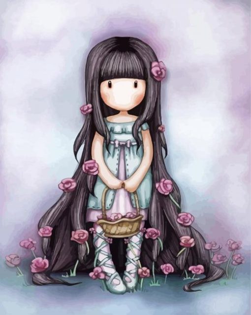 Gorjuss Flowers paint by numbers