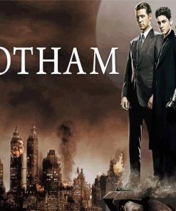 Gotham Characters Poster paint by numbers