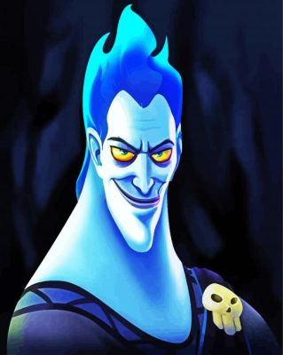 Hades Character paint by numbers