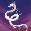 Haku Dragon Character paint by numbers