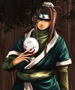 Haku Naruto Anime paint by numbers