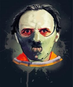 Hannibal Lecter Art paint by numbers