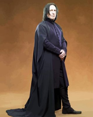 Professor Severus Snape paint by numbers