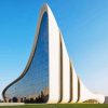 Heydar Aliyev Centre Baku paint by numbers