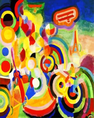 Homage to Bleriot paint by numbers