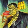 Frankenstein Movie paint by numbers