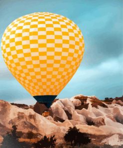 Hot Air Balloon paint by numbers