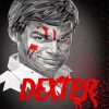 Illustration Dexter paint by numbers