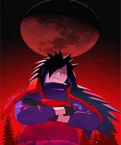 Illustration Madara Anime paint by numbers