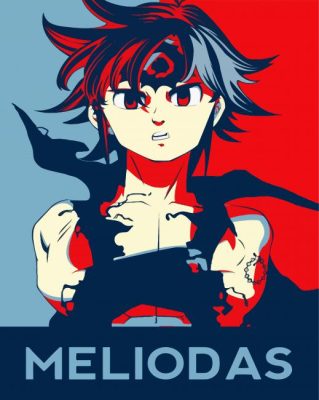 Melodias Illustration Character paint by numbers