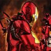 The Superhero Iron Man paint by numbers