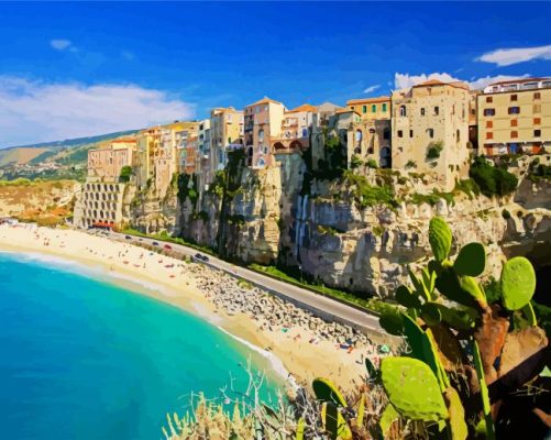 Beautiful Calabria paint by numbers