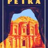 Petra Jordan Poster paint by numbers