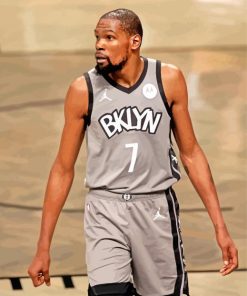 Basketball Player Kevin Durant paint by numbers