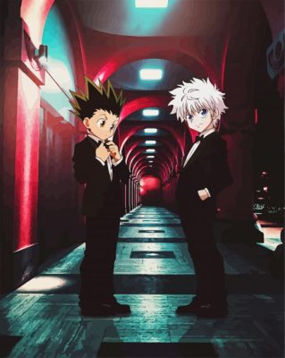 Hunter X Hunter Characters paint by numbers