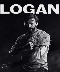 Logan X Men paint by numbers