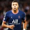 Kylian Mbappe paint by numbers