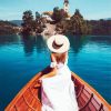 Lake Bled Boat Trip paint by numbers
