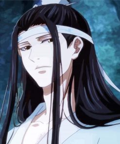 Lan Wangji Anime Character paint by numbers