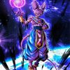 Powerful Lord Beerus paint by numbers