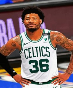 Marcus Smart Player paint by numbers